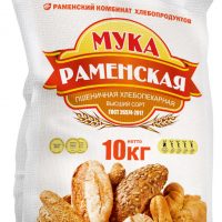 Мука Пшеничная Хлебопекарная В/с (10 кг*) Раменский КХП