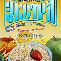 Овсяные хлопья Экстра (Орел)  ГОСТ (1 кг*10)