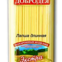 Лапша длинная №43 (400гр*23) Добродея