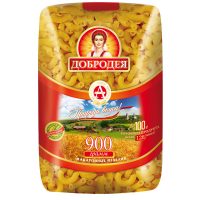 Рожки-дружки рифленые №651 (900 гр*12) Добродея